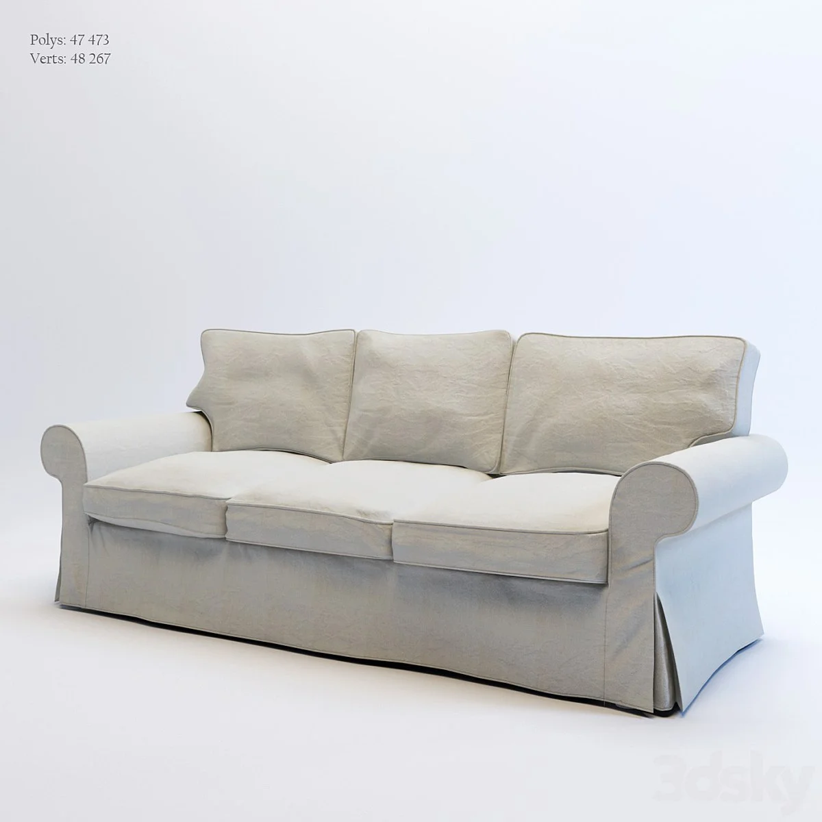 Ikea / Ektorp Three-seat sofa